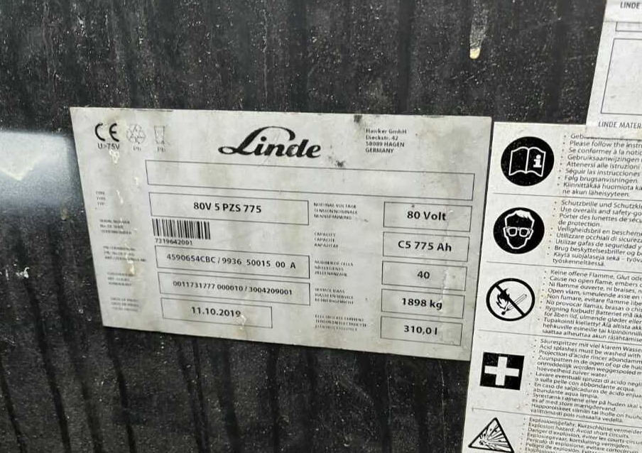 Elektrostapler Linde E25HL-01/600: das Bild 7