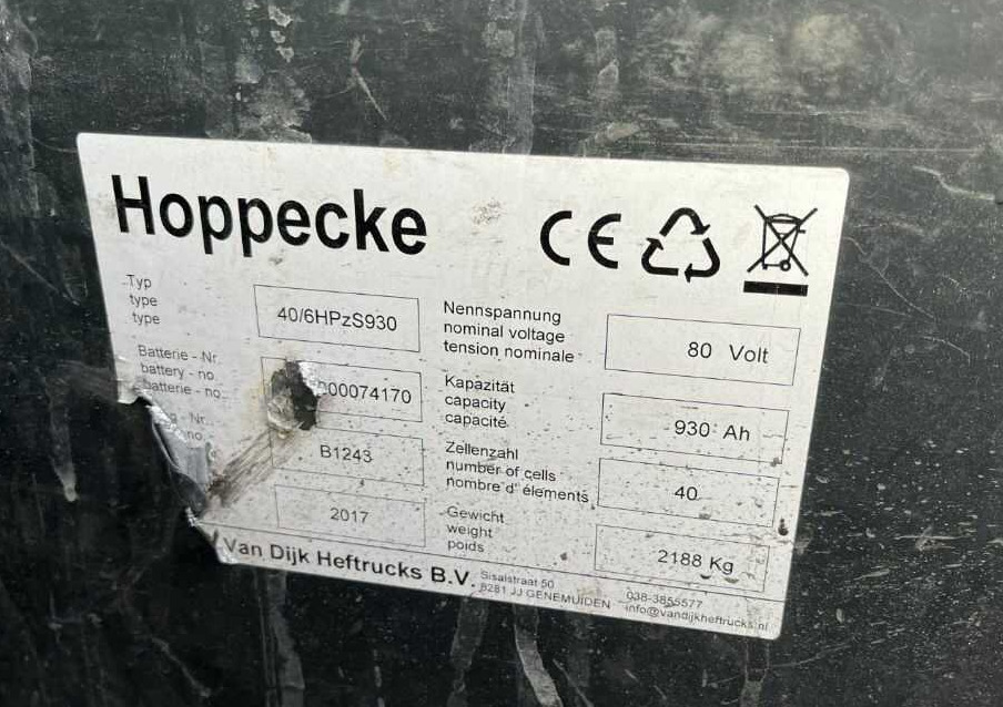 Elektrostapler Linde E50HL-01/600: das Bild 8