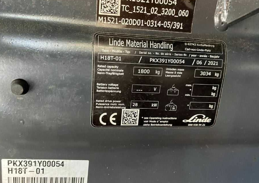 Linde H18T-01 - Treibgasstapler: das Bild 4 Linde H18T-01 - Treibgasstapler: das Bild 4