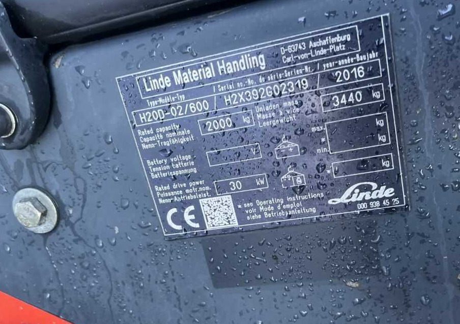 Linde H20D-02/600 - Dieselstapler: das Bild 4 Linde H20D-02/600 - Dieselstapler: das Bild 4