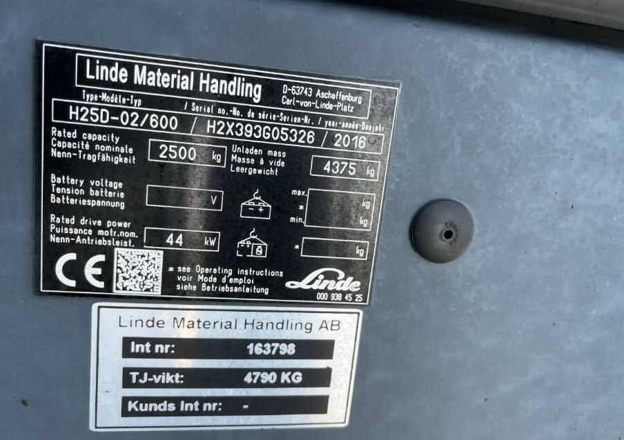 Linde H25D-02/600 - Dieselstapler: das Bild 4 Linde H25D-02/600 - Dieselstapler: das Bild 4
