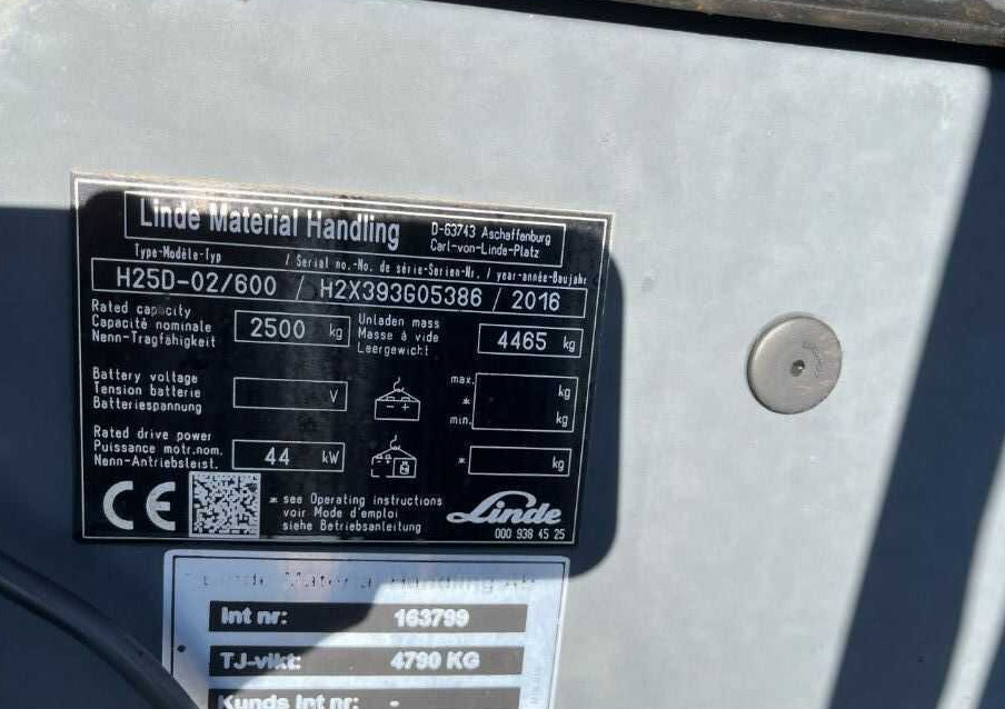 Linde H25D-02/600 - Dieselstapler: das Bild 4 Linde H25D-02/600 - Dieselstapler: das Bild 4