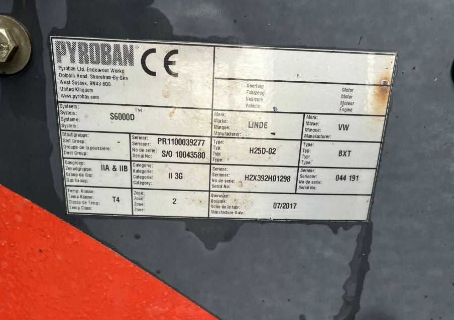 Linde H25D-02 - Dieselstapler: das Bild 5 Linde H25D-02 - Dieselstapler: das Bild 5