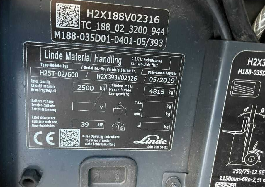 Linde H25T-02/600 - Treibgasstapler: das Bild 4 Linde H25T-02/600 - Treibgasstapler: das Bild 4