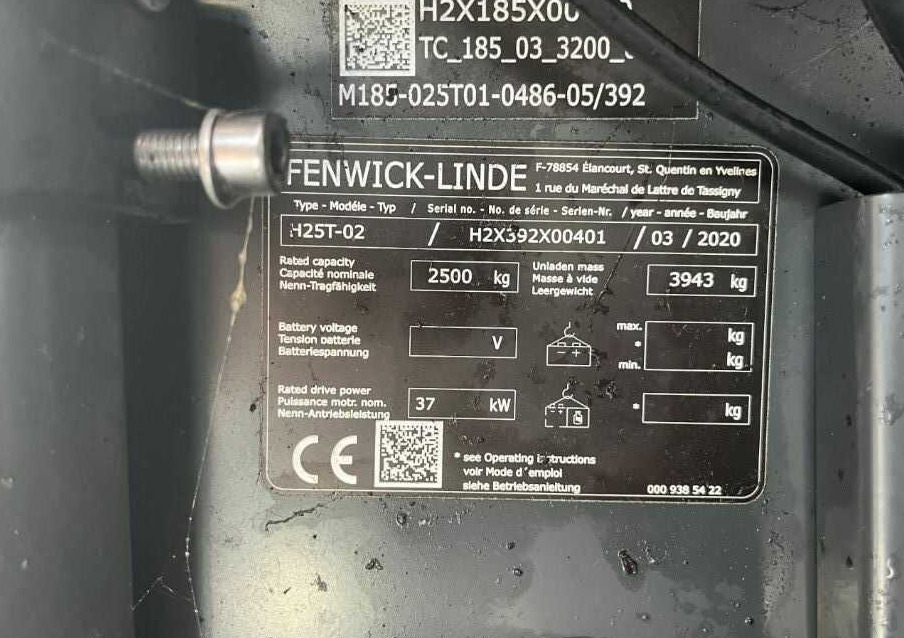 Linde H25T-02 - Treibgasstapler: das Bild 4 Linde H25T-02 - Treibgasstapler: das Bild 4
