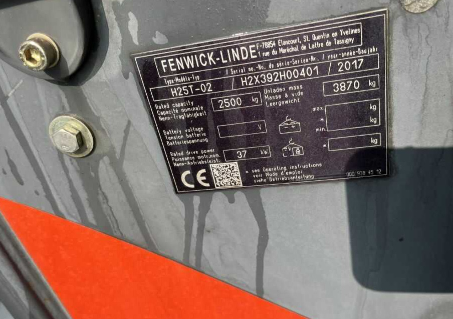 Linde H25T-02 - Treibgasstapler: das Bild 4 Linde H25T-02 - Treibgasstapler: das Bild 4