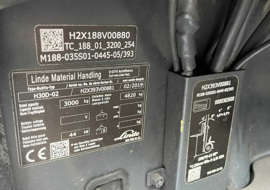 Linde H30D-02 - Dieselstapler: das Bild 4 Linde H30D-02 - Dieselstapler: das Bild 4