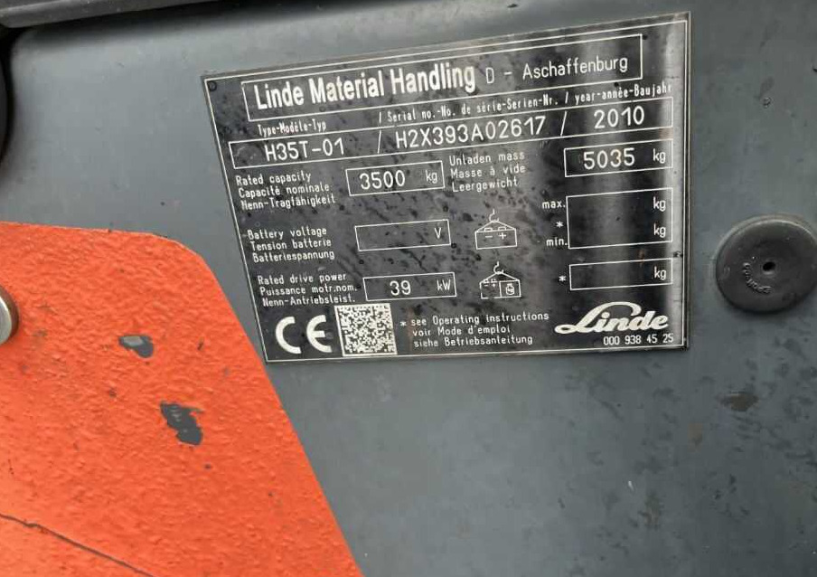 Linde H35T-01 - Treibgasstapler: das Bild 4 Linde H35T-01 - Treibgasstapler: das Bild 4