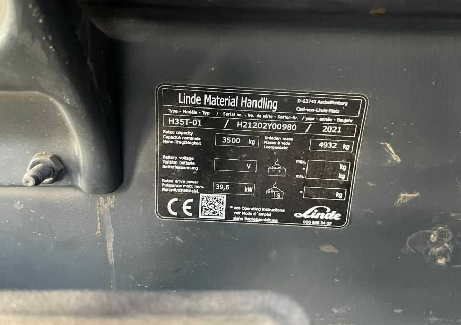 Linde H35T-01 - Treibgasstapler: das Bild 4 Linde H35T-01 - Treibgasstapler: das Bild 4