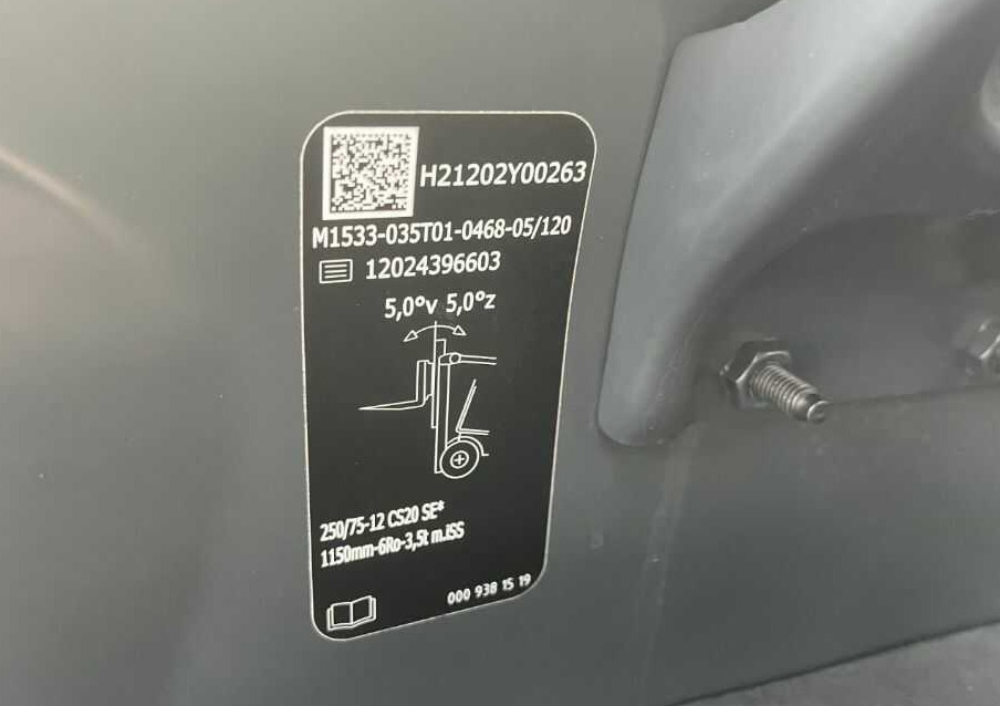 Linde H35T-01 - Treibgasstapler: das Bild 5 Linde H35T-01 - Treibgasstapler: das Bild 5