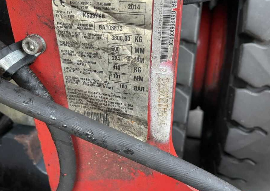 Treibgasstapler Linde H35T-02: das Bild 8