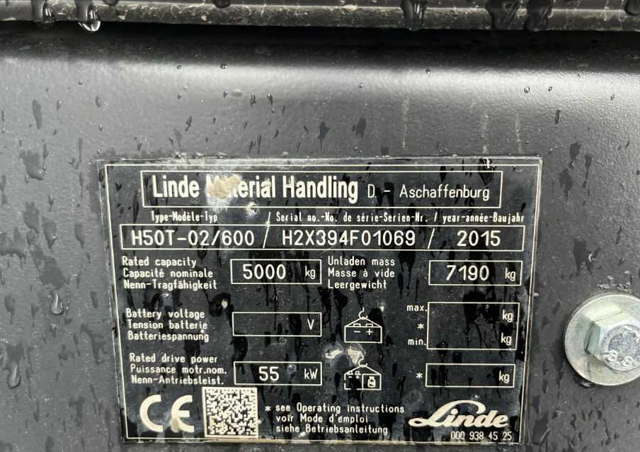Linde H50T-02/600 - Treibgasstapler: das Bild 2 Linde H50T-02/600 - Treibgasstapler: das Bild 2