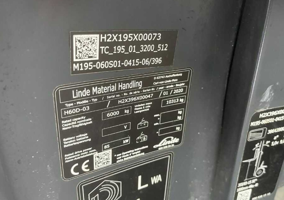 Linde H60D-03 - Dieselstapler: das Bild 4 Linde H60D-03 - Dieselstapler: das Bild 4