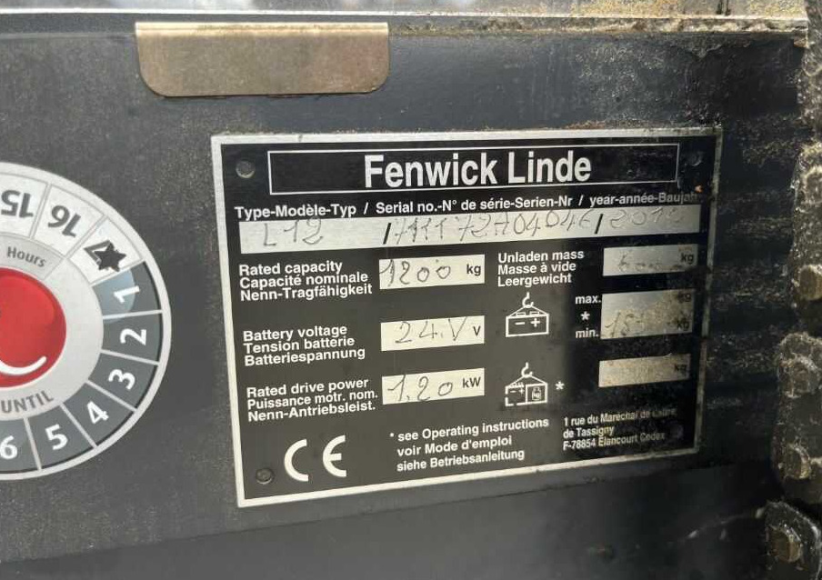 Linde L12 - Hochhubwagen: das Bild 4 Linde L12 - Hochhubwagen: das Bild 4