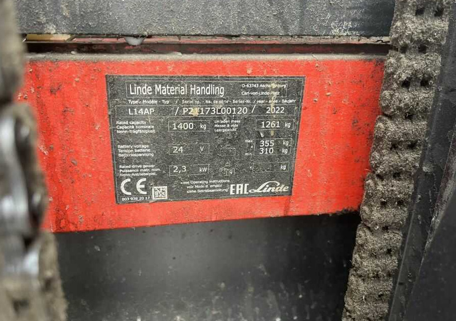 Linde L14APi - Hochhubwagen: das Bild 4 Linde L14APi - Hochhubwagen: das Bild 4