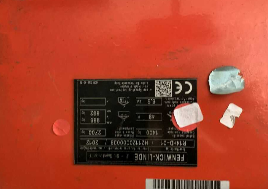 Linde R14HD-01 - Schubmaststapler: das Bild 4 Linde R14HD-01 - Schubmaststapler: das Bild 4