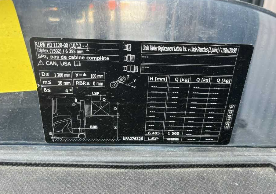 Linde R16HD-01 - Schubmaststapler: das Bild 5 Linde R16HD-01 - Schubmaststapler: das Bild 5