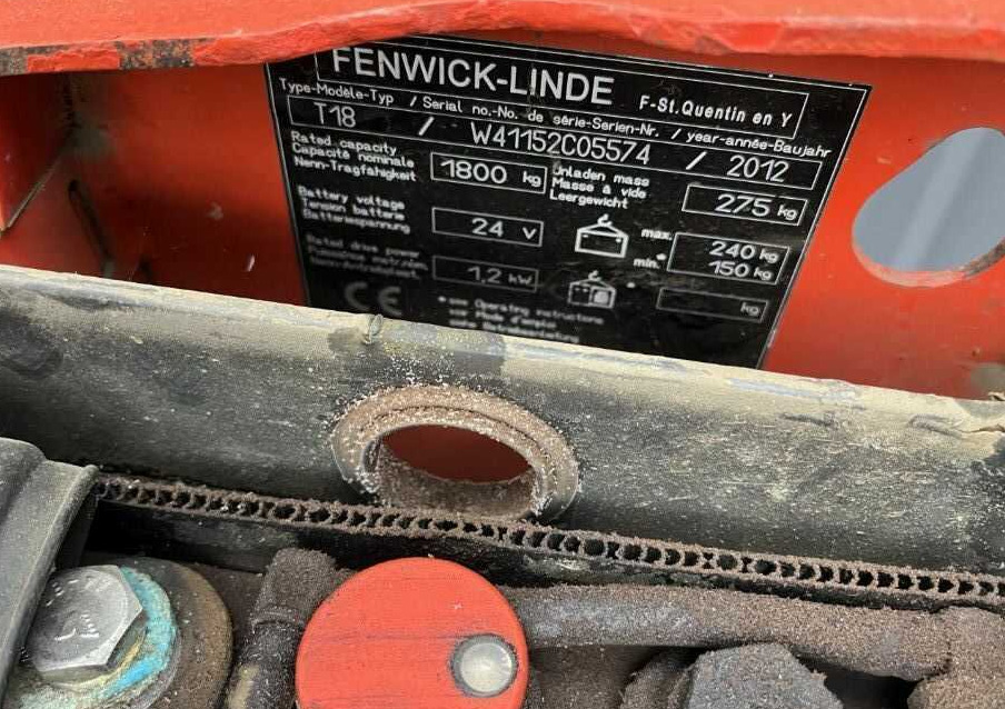 Linde T18 - Niederhubwagen: das Bild 4 Linde T18 - Niederhubwagen: das Bild 4