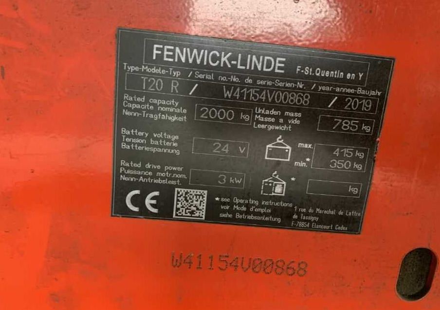 Linde T20R - Niederhubwagen: das Bild 4 Linde T20R - Niederhubwagen: das Bild 4