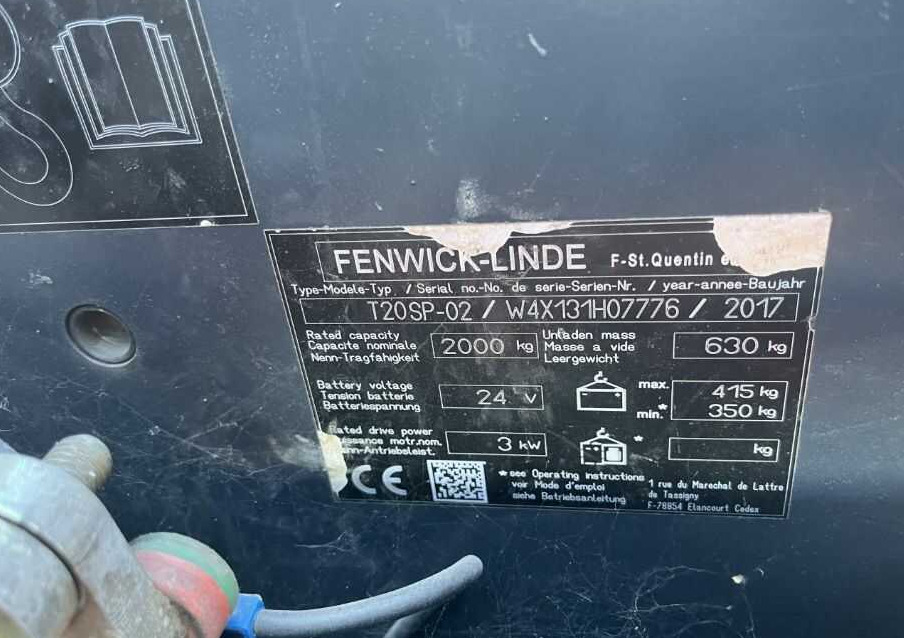 Linde T20SP-02 - Niederhubwagen: das Bild 4 Linde T20SP-02 - Niederhubwagen: das Bild 4