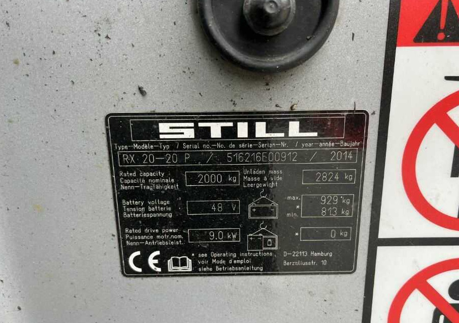 Still RX20-20P - Elektrostapler: das Bild 4 Still RX20-20P - Elektrostapler: das Bild 4