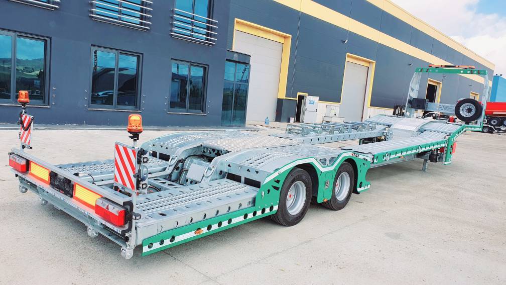 Autotransporter Auflieger Für die Beförderung von schwere Technik, Zustand - NEU VEGA-S (2 AXLE TRUCK CARRIER): das Bild 6