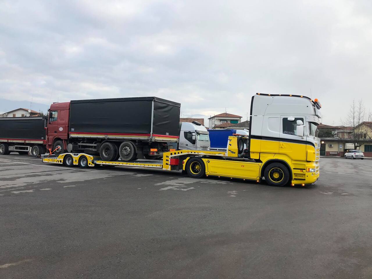 Autotransporter Auflieger Für die Beförderung von schwere Technik, Zustand - NEU VEGA-S (2 AXLE TRUCK CARRIER): das Bild 20