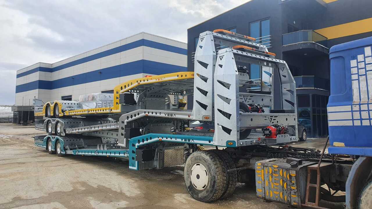 Autotransporter Auflieger Für die Beförderung von schwere Technik, Zustand - NEU VEGA-S (2 AXLE TRUCK CARRIER): das Bild 10