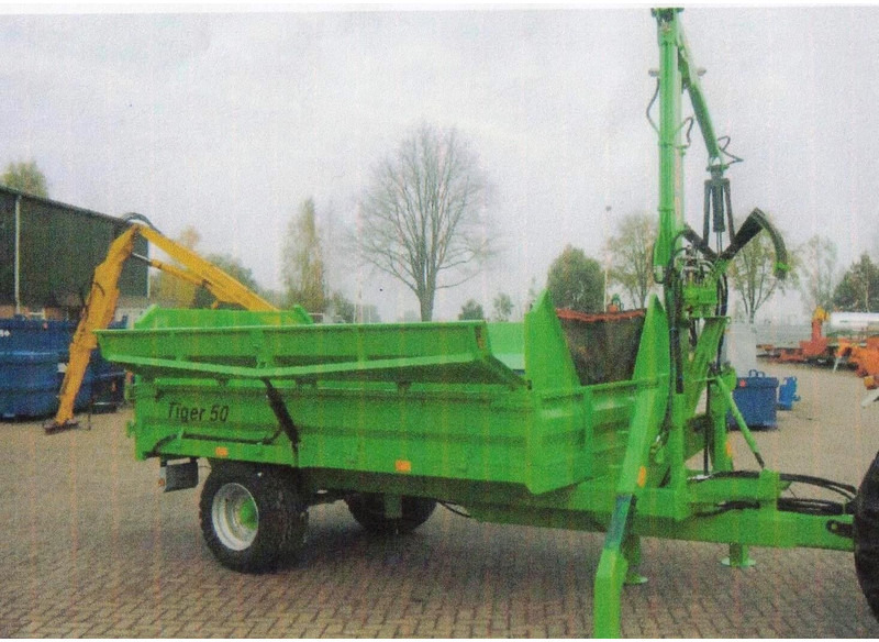 Kipper met opbouwkraan - Kipper Anhänger: das Bild 4 Kipper met opbouwkraan - Kipper Anhänger: das Bild 4