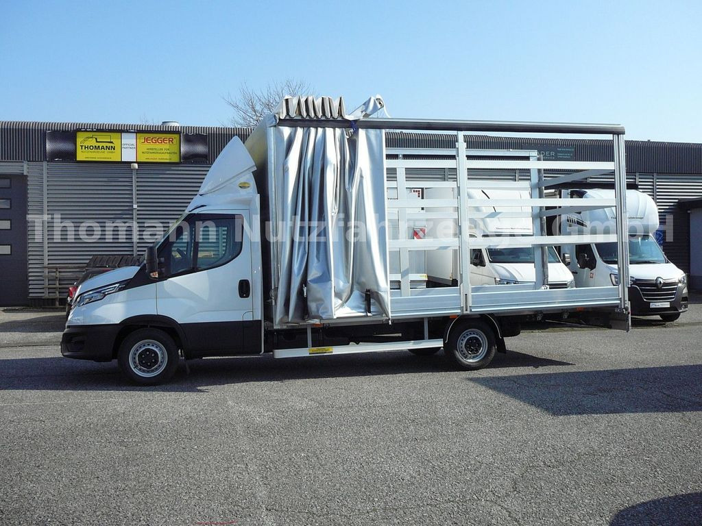 Iveco Daily 35S18 Pritsche Plane Edscha Verdeck - Planen Transporter: das Bild 1 Iveco Daily 35S18 Pritsche Plane Edscha Verdeck - Planen Transporter: das Bild 1