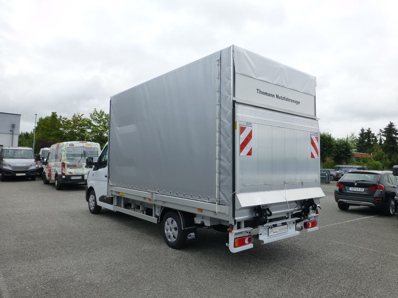Renault NEW Master Pritsche Plane BÄR Ladebordwand - Planen Transporter: das Bild 5 Renault NEW Master Pritsche Plane BÄR Ladebordwand - Planen Transporter: das Bild 5
