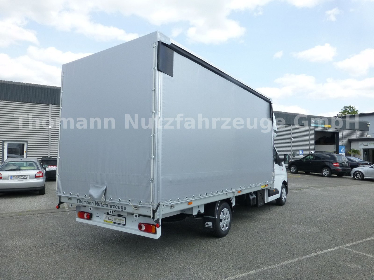 Planen Transporter Renault NEW Master Pritsche Plane Schlafkabine: das Bild 10