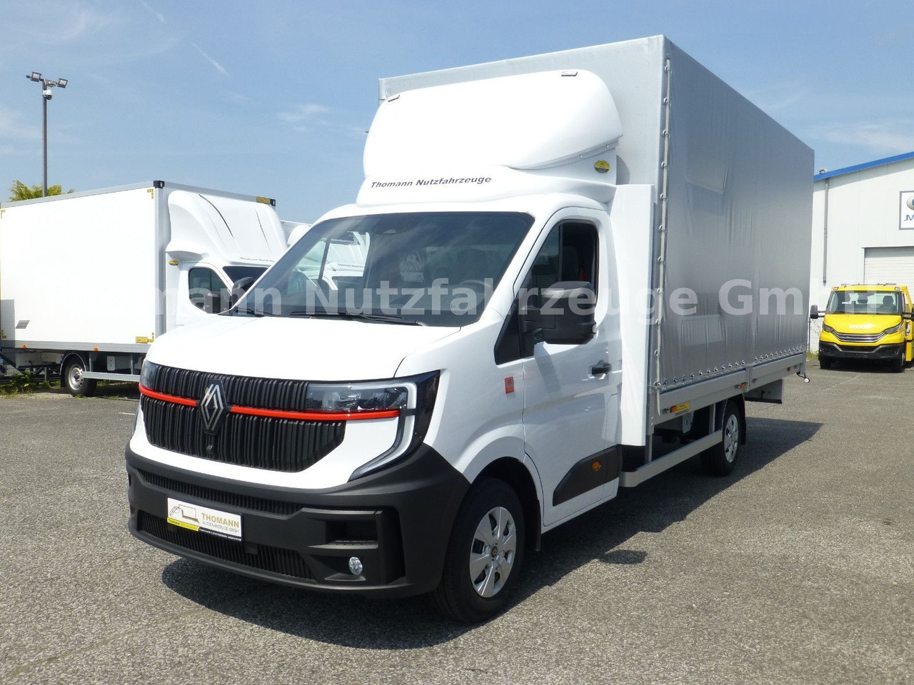Renault NEW Master Pritsche Plane Vollalu - Planen Transporter: das Bild 2 Renault NEW Master Pritsche Plane Vollalu - Planen Transporter: das Bild 2