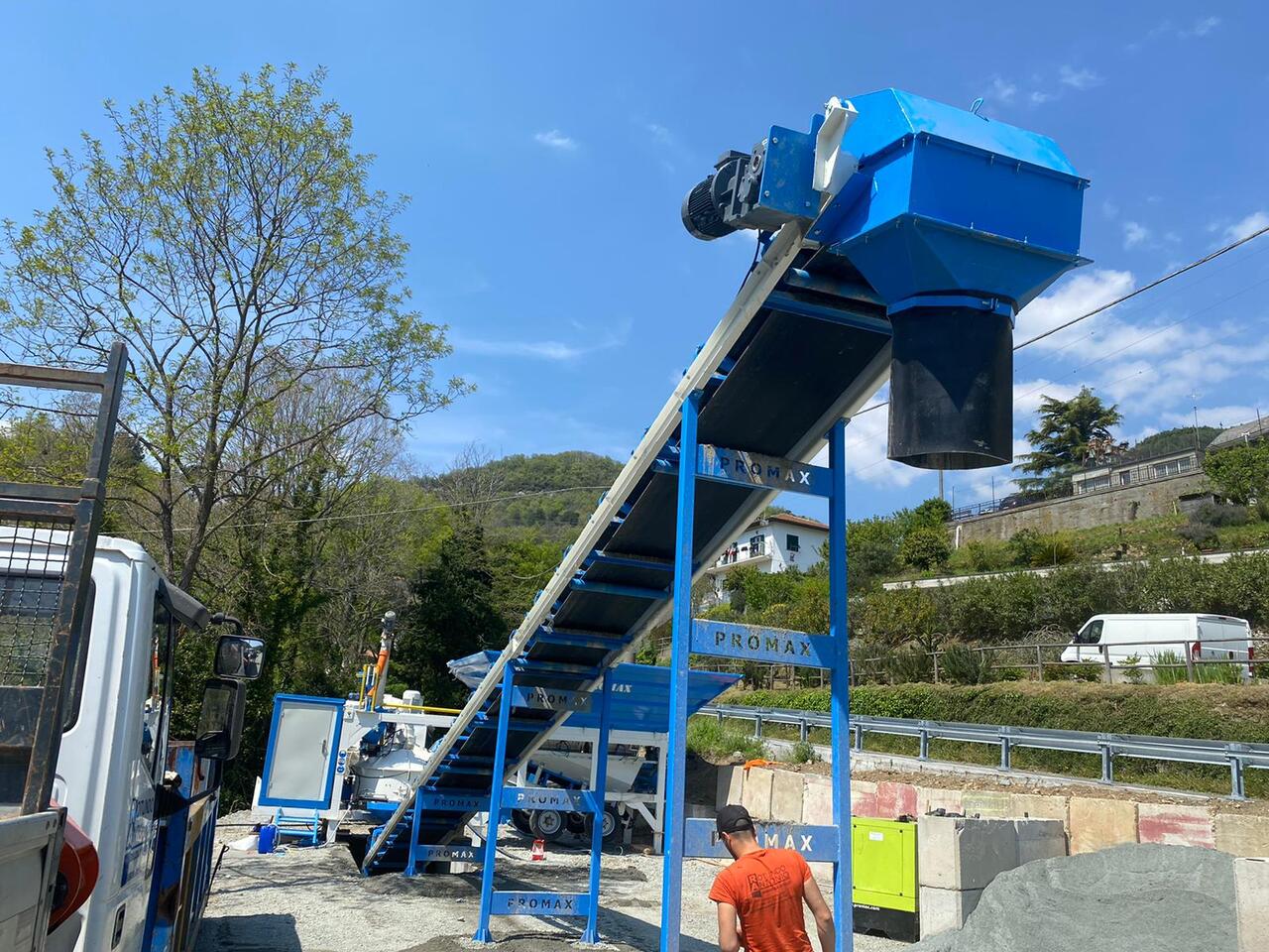 PROMAX MOBILE CONCRETE PLANT M35-PLNT (35M3/H) - Betonmischanlage: das Bild 5 PROMAX MOBILE CONCRETE PLANT M35-PLNT (35M3/H) - Betonmischanlage: das Bild 5