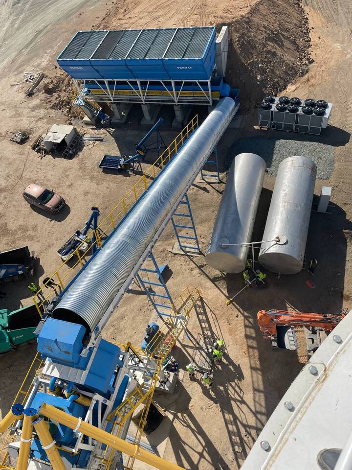 Betonmischanlage, Zustand - NEU PROMAX STATIONARY CONCRETE BATCHING PLANT S200-TWN (200m3/h): das Bild 13