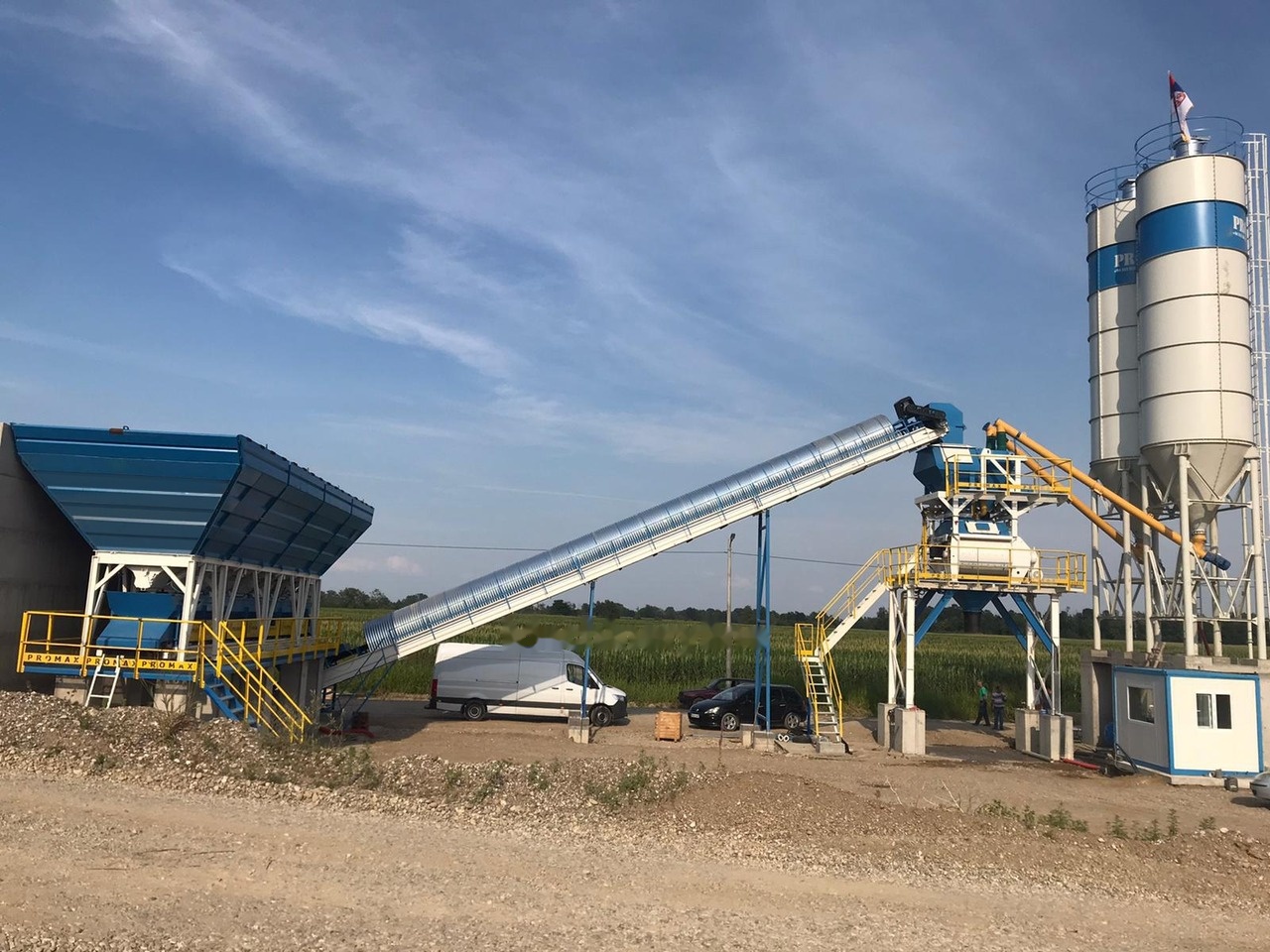 PROMAX STATIONARY CONCRETE PLANT S100-TWN (100m3/h) - Betonmischanlage: das Bild 1 PROMAX STATIONARY CONCRETE PLANT S100-TWN (100m3/h) - Betonmischanlage: das Bild 1