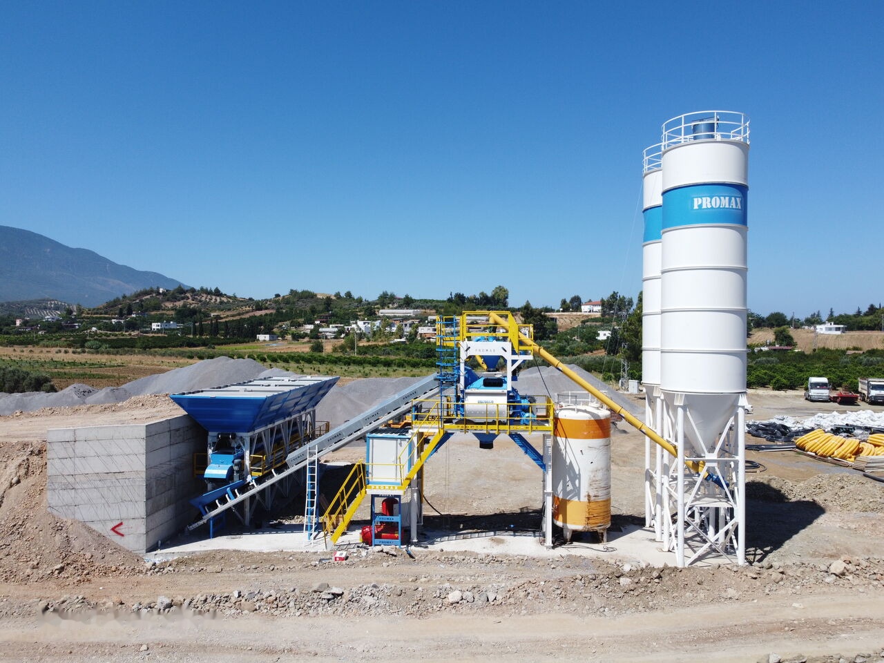 Promax Compact Concrete Batching Plant C100-TWN-LINE (100m3/h) - Betonmischanlage: das Bild 2 Promax Compact Concrete Batching Plant C100-TWN-LINE (100m3/h) - Betonmischanlage: das Bild 2