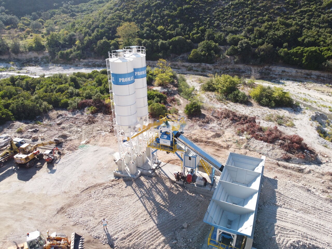 Promax Compact Concrete Batching Plant C100-TWN-LINE (100m3/h) - Betonmischanlage: das Bild 3 Promax Compact Concrete Batching Plant C100-TWN-LINE (100m3/h) - Betonmischanlage: das Bild 3