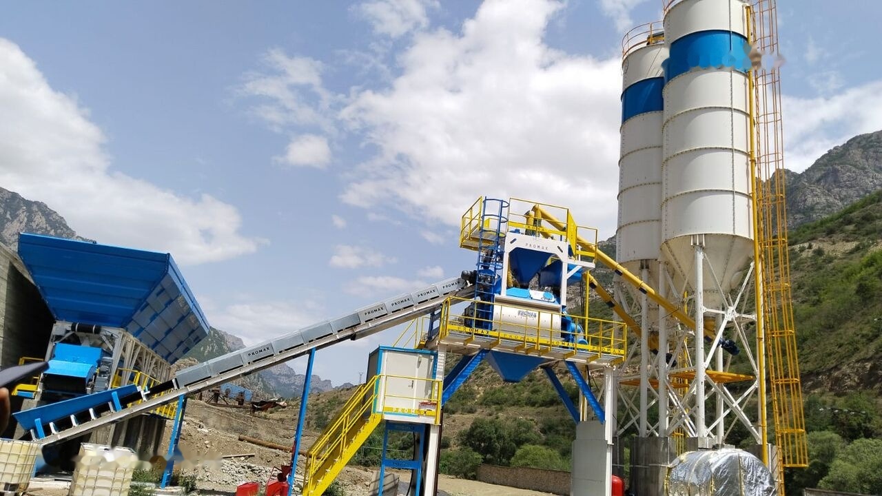 Promax Compact Concrete Batching Plant C120-TWN-LINE (120m3/h) - Betonmischanlage: das Bild 2 Promax Compact Concrete Batching Plant C120-TWN-LINE (120m3/h) - Betonmischanlage: das Bild 2