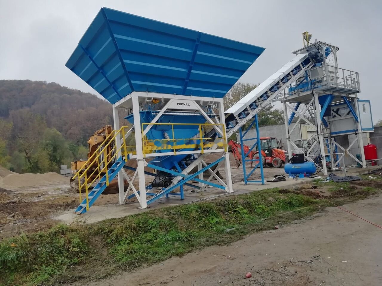 Promax Compact Concrete Batching Plant PROMAX C60-SNG PLUS (60m³/h) - Betonmischanlage: das Bild 4 Promax Compact Concrete Batching Plant PROMAX C60-SNG PLUS (60m³/h) - Betonmischanlage: das Bild 4