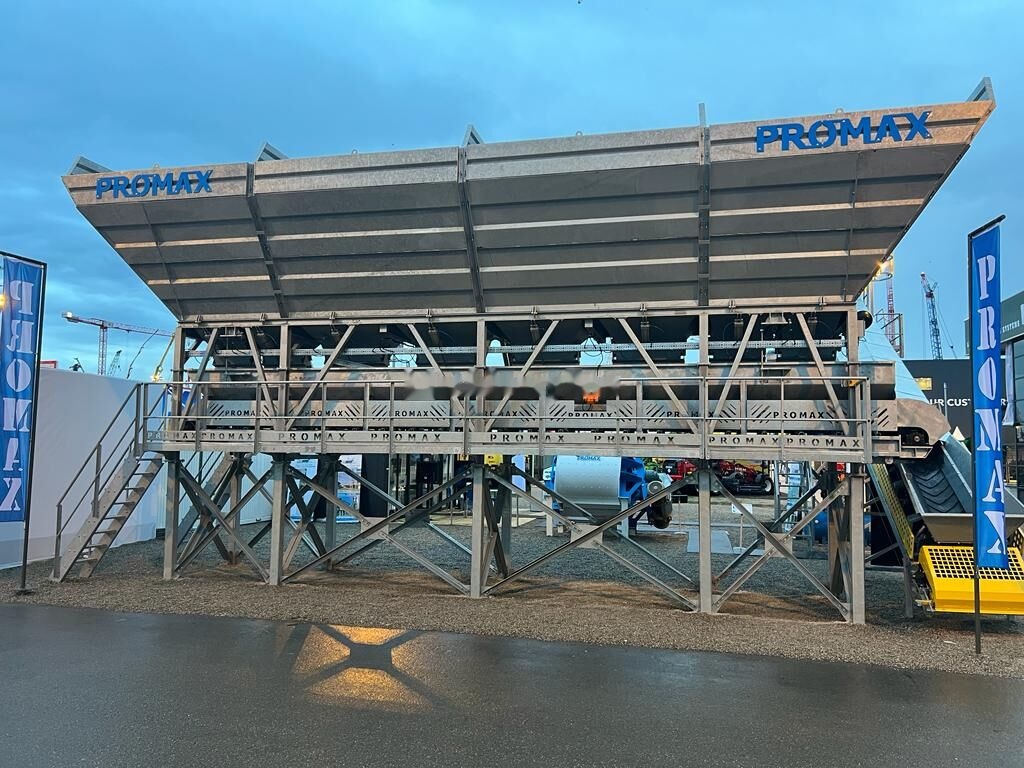 Promax GALVANIZED Compact Concrete Batching Plant C120-TWN-LINE (120m3/ - Zementsilo: das Bild 3 Promax GALVANIZED Compact Concrete Batching Plant C120-TWN-LINE (120m3/ - Zementsilo: das Bild 3