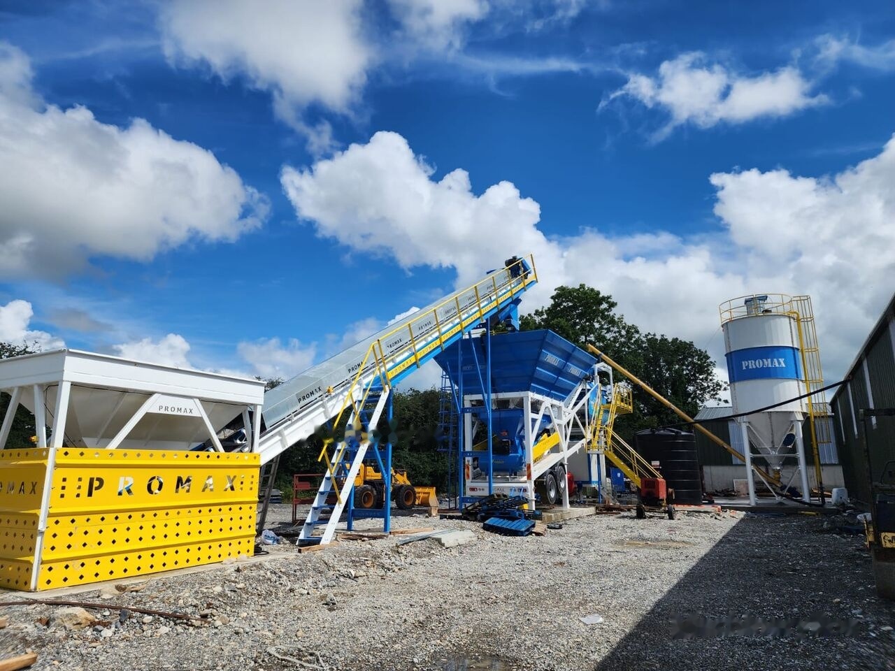 Promax Mobile Concrete Batching Plant PROMAX M60-PLNT (60m³/h) - Zementsilo: das Bild 5 Promax Mobile Concrete Batching Plant PROMAX M60-PLNT (60m³/h) - Zementsilo: das Bild 5