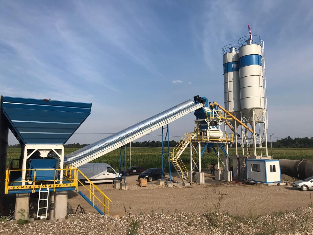 Promax Stationary Concrete Batching Plant S100 TWN (100m³/h) - Betonmischanlage: das Bild 2 Promax Stationary Concrete Batching Plant S100 TWN (100m³/h) - Betonmischanlage: das Bild 2