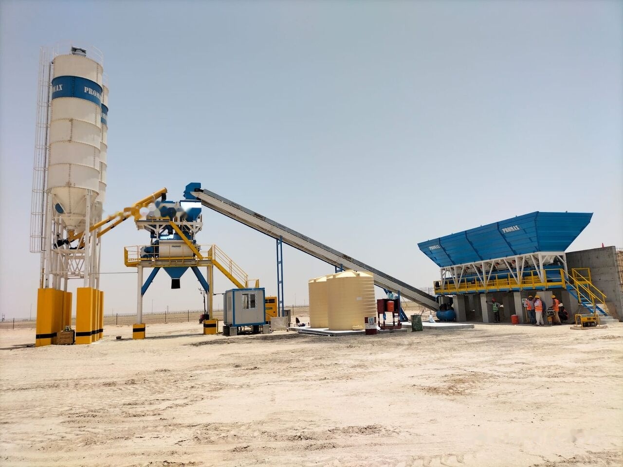 Promax Stationary Concrete Batching Plant S130-TWN (130m/h) - Betonmischanlage: das Bild 1 Promax Stationary Concrete Batching Plant S130-TWN (130m/h) - Betonmischanlage: das Bild 1