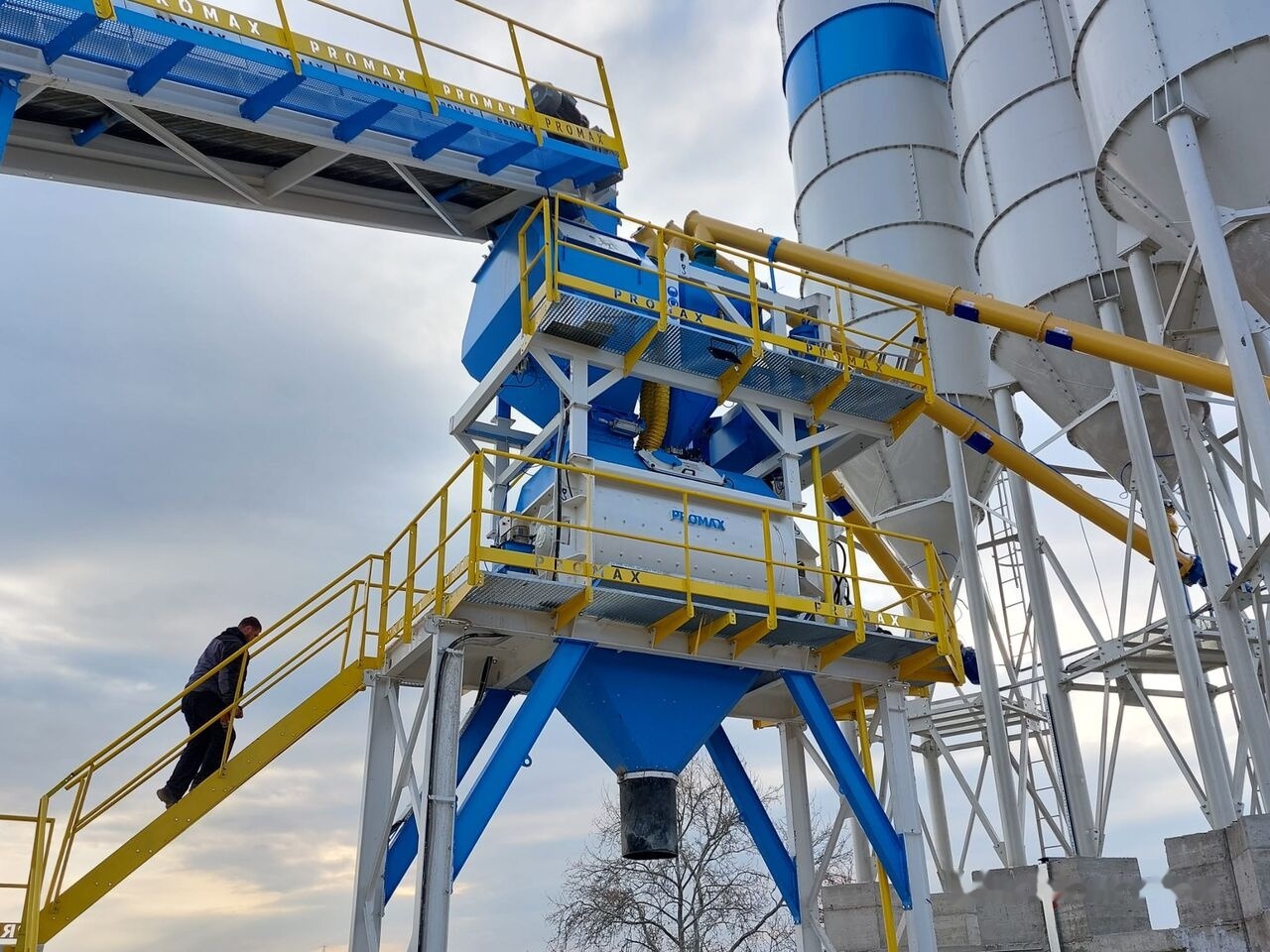 Promax Stationary Concrete Batching Plant S130-TWN (130m/h) - Betonmischanlage: das Bild 3 Promax Stationary Concrete Batching Plant S130-TWN (130m/h) - Betonmischanlage: das Bild 3