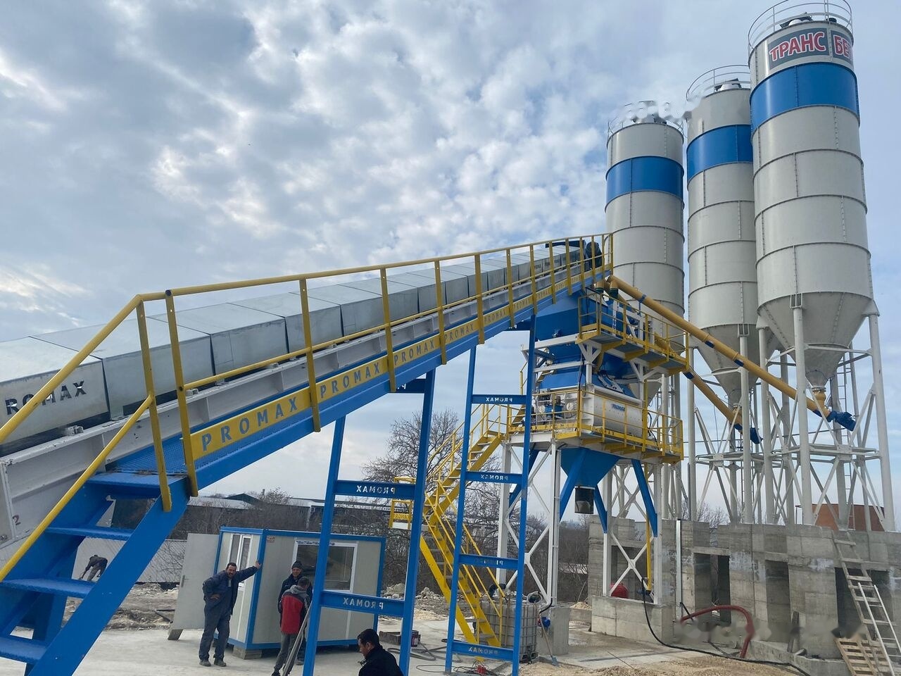 Promax Stationary Concrete Batching Plant S130-TWN (130m/h) - Betonmischanlage: das Bild 4 Promax Stationary Concrete Batching Plant S130-TWN (130m/h) - Betonmischanlage: das Bild 4