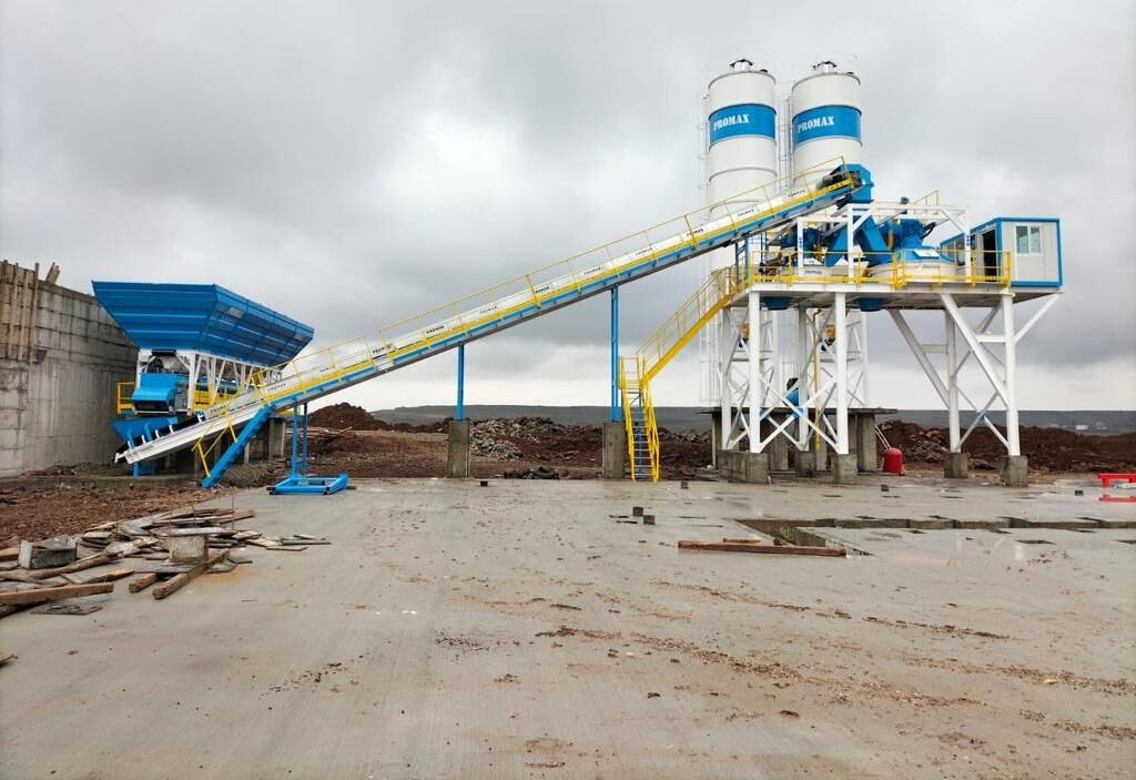 Promax Stationary Concrete Batching Plant with Double Planetary Mixer - Betonmischanlage: das Bild 1 Promax Stationary Concrete Batching Plant with Double Planetary Mixer - Betonmischanlage: das Bild 1