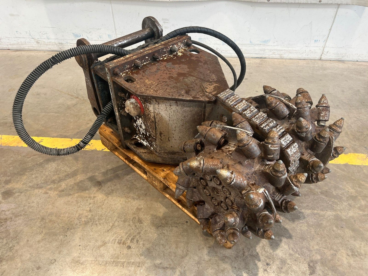 SIMEX TF 800 Felsfräse / Fräse / SW48 / 2007 - Anbauteil für Bagger: das Bild 3 SIMEX TF 800 Felsfräse / Fräse / SW48 / 2007 - Anbauteil für Bagger: das Bild 3