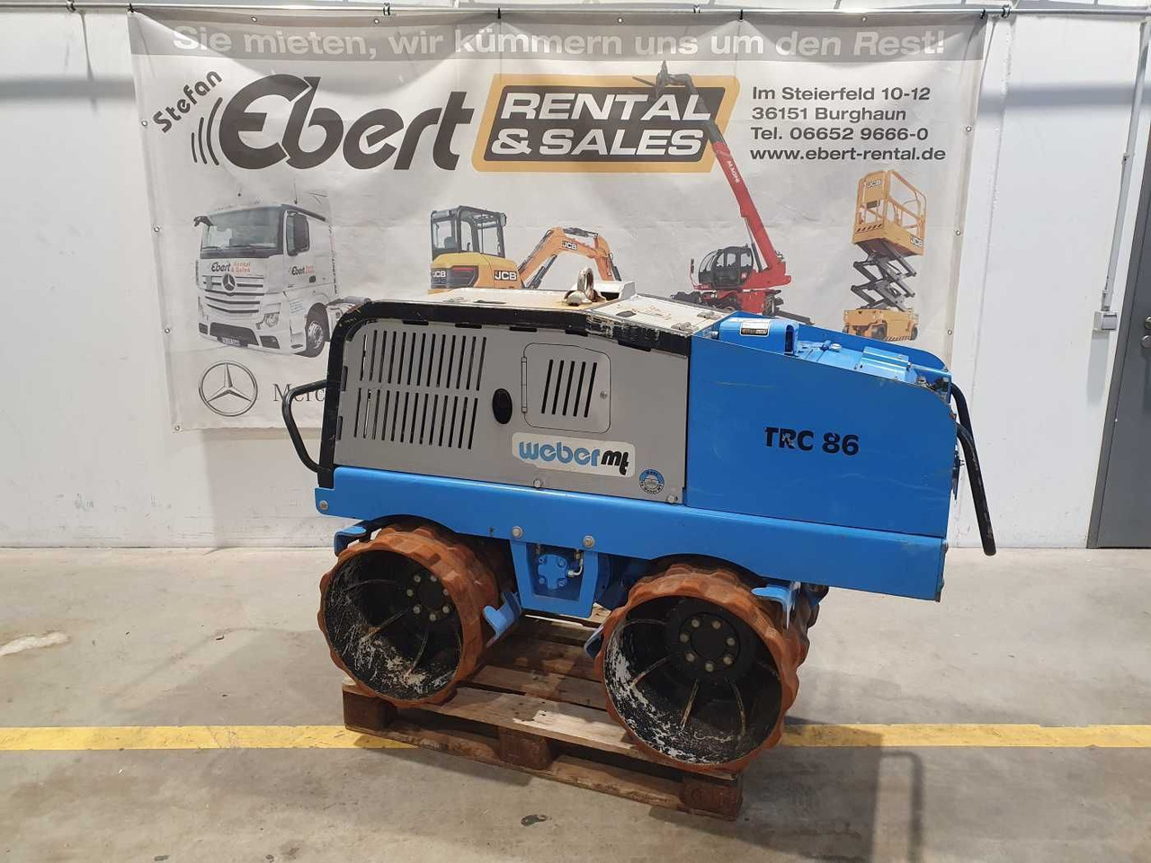 Weber TRC 86 Grabenwalze / 2020 / Funk / nur 112h - Andere Technik: das Bild 1 Weber TRC 86 Grabenwalze / 2020 / Funk / nur 112h - Andere Technik: das Bild 1