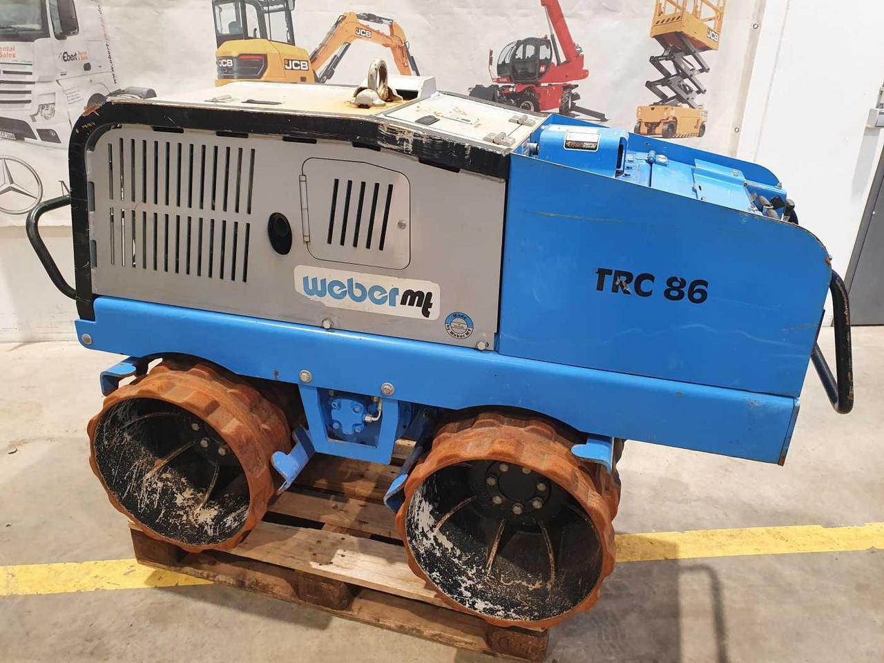 Weber TRC 86 Grabenwalze / 2020 / Funk / nur 112h - Andere Technik: das Bild 2 Weber TRC 86 Grabenwalze / 2020 / Funk / nur 112h - Andere Technik: das Bild 2